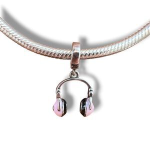 Over Ear Headphones Pandora Moments Compatible Dangle Charm